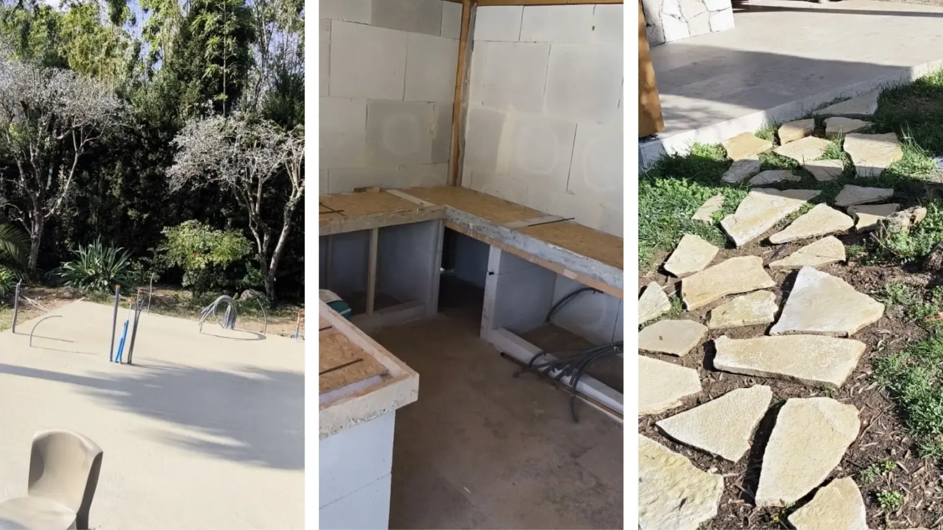 Nos chantiers chez les particuliers en images